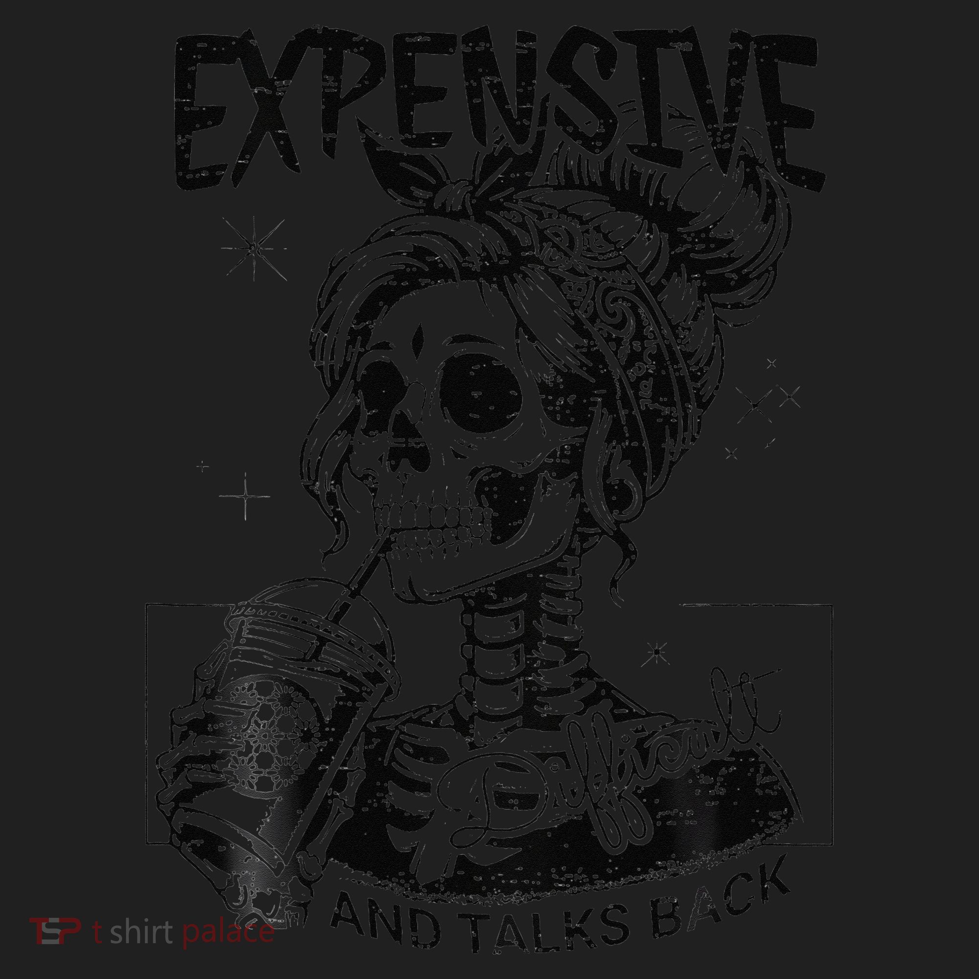 Expensive Difficult And Talks Back Mothers Day Skeleton Mom Tumbler