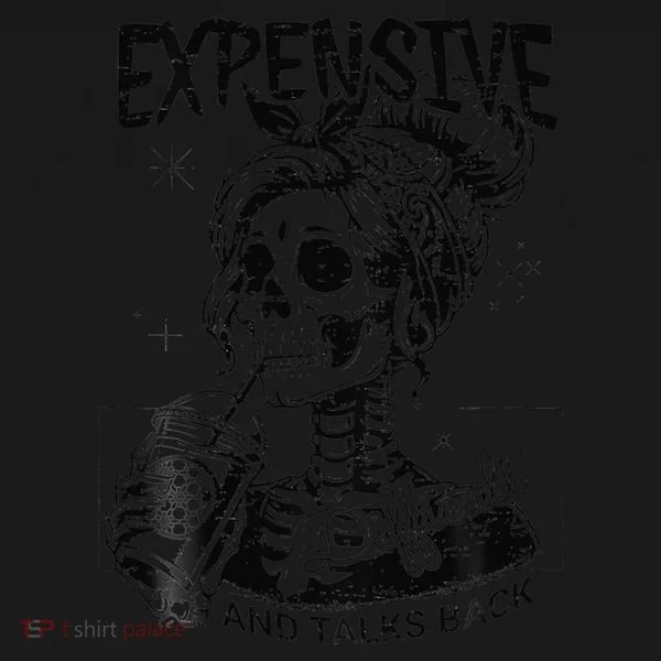 Expensive Difficult And Talks Back Mothers Day Skeleton Mom Toddler Hoodie