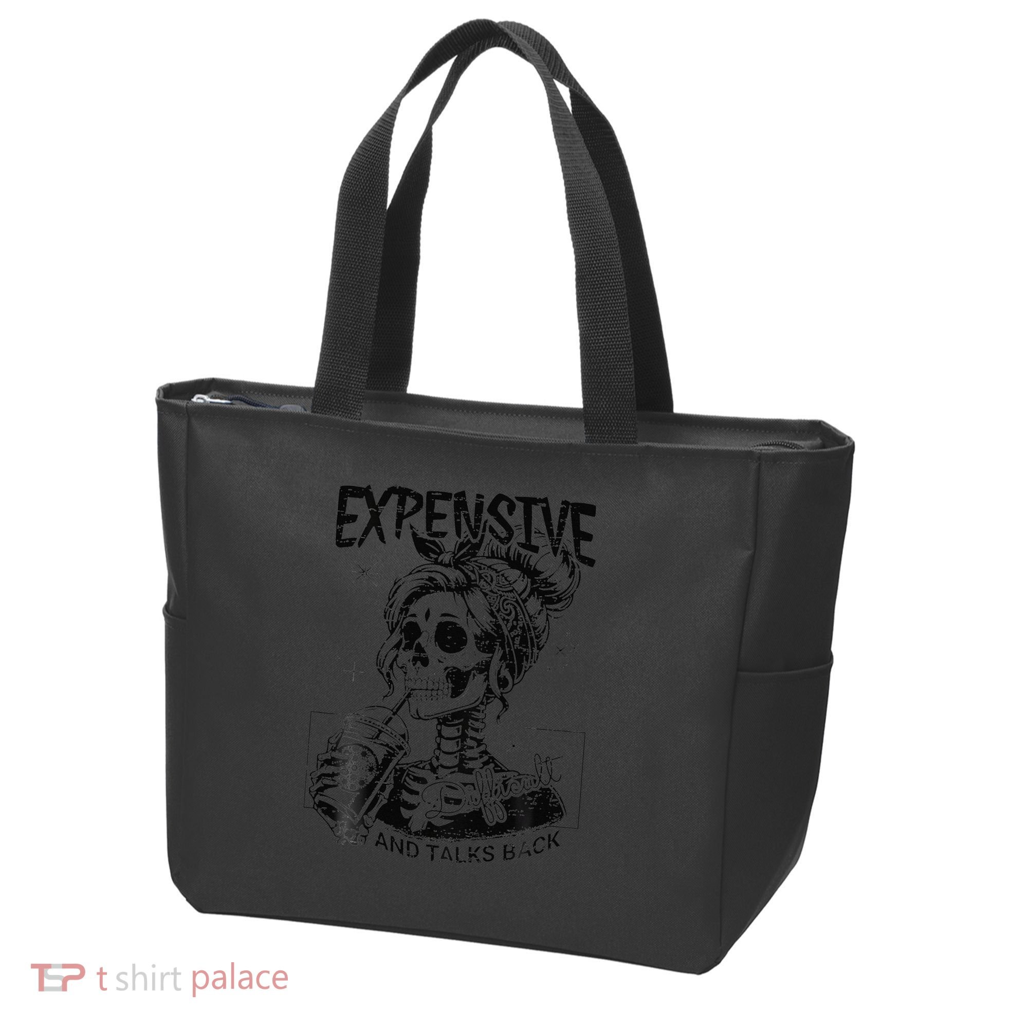 Expensive Difficult And Talks Back Mothers Day Skeleton Mom Tote Bag