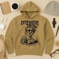 Expensive Difficult And Talks Back Mothers Day Skeleton Mom Hoodie thumb 3