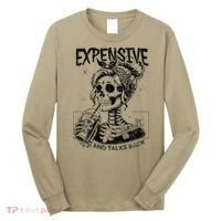 Expensive Difficult And Talks Back Mothers Day Skeleton Mom Long Sleeve Shirt thumb 0