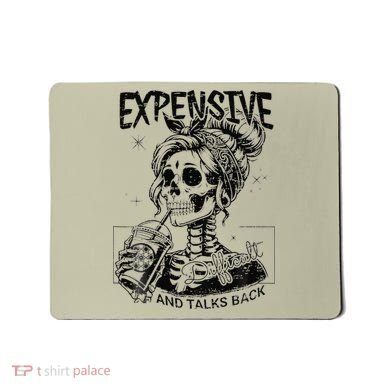 Expensive Difficult And Talks Back Mothers Day Skeleton Mom Mousepad