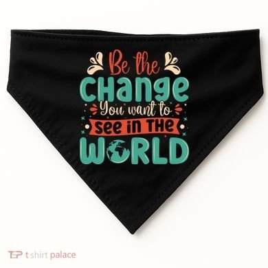 Earth Day Awareness 2024 USA-Made Doggie Bandana