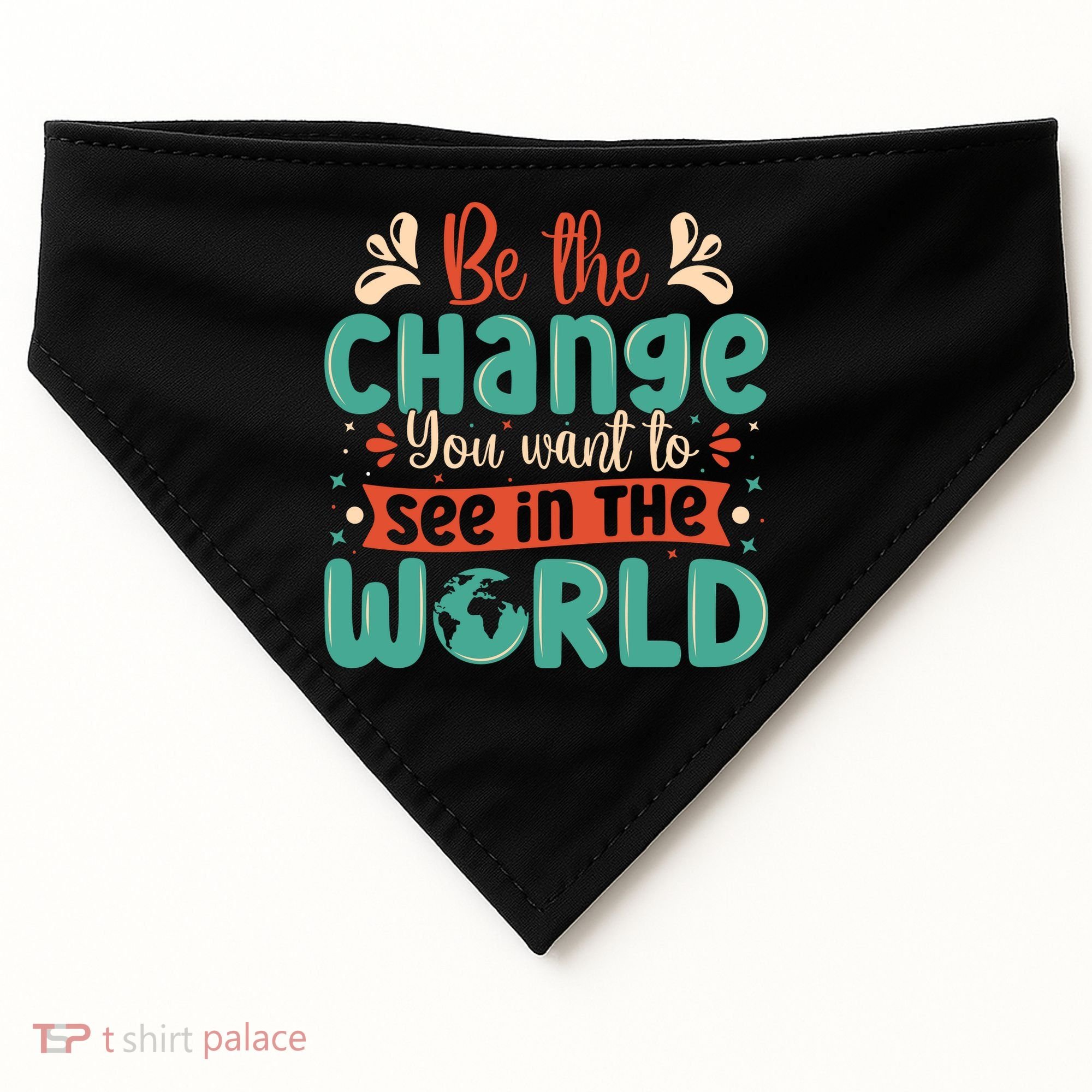 Earth Day Awareness 2024 USA-Made Doggie Bandana