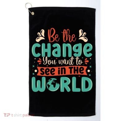 Earth Day Awareness 2024 Golf Towel