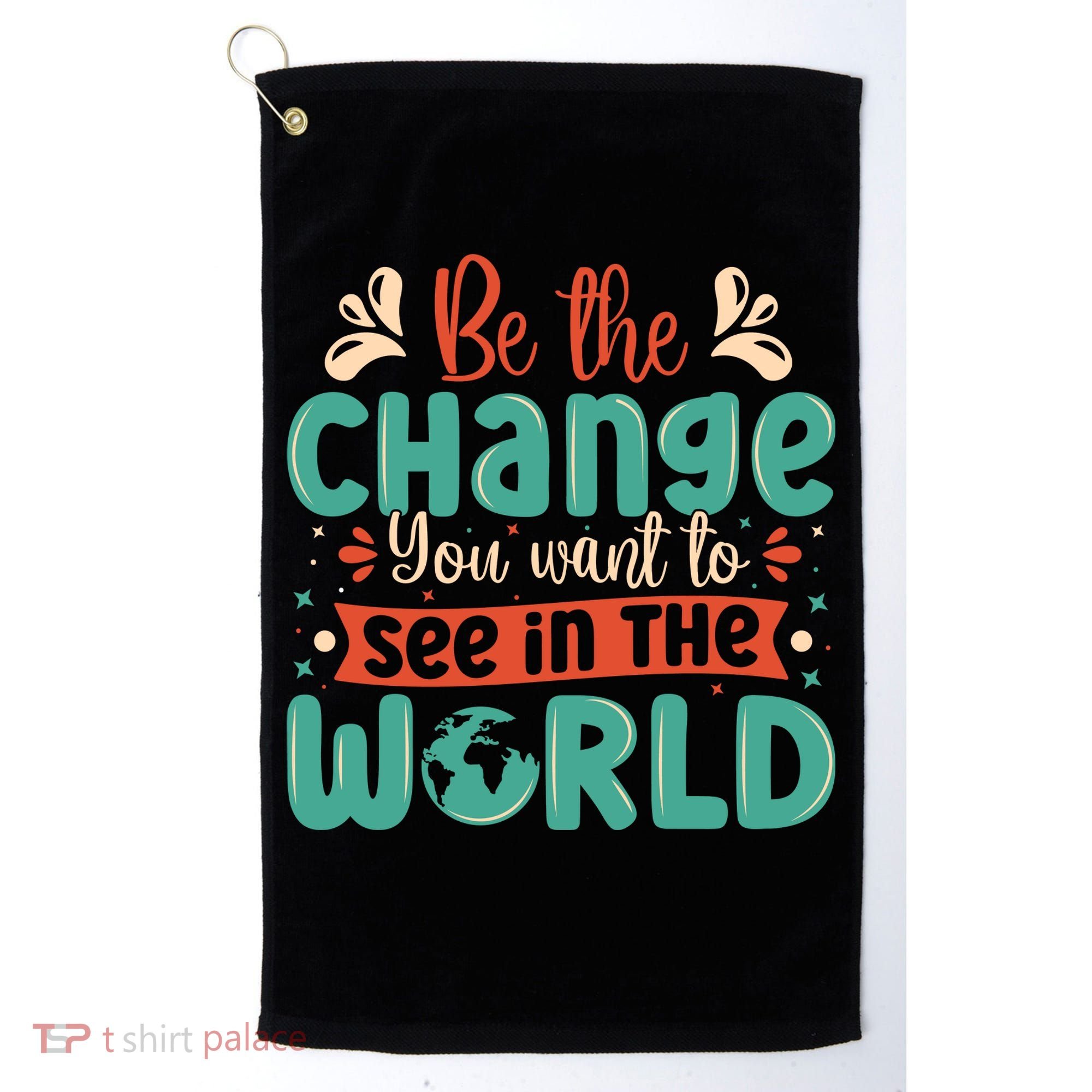 Earth Day Awareness 2024 Golf Towel
