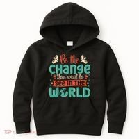Earth Day Awareness 2024 Kids Hoodie thumb 0
