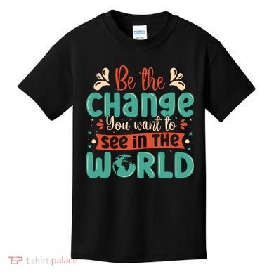 Earth Day Awareness 2024 Kids T-Shirt