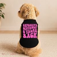 Expensive Difficult And Talks Back Retro Doggie Tank thumb 2