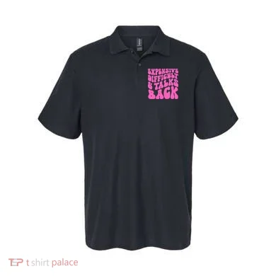 Expensive Difficult And Talks Back Retro Polo