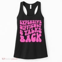 Expensive Difficult And Talks Back Retro Women's Tank Top thumb 0