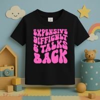 Expensive Difficult And Talks Back Retro Toddler T-Shirt thumb 3