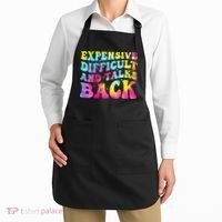 Expensive Difficult and Talks Back Groovy Mothers' Day Apron thumb 2