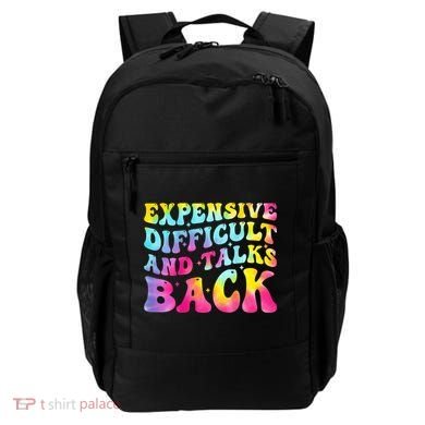 Expensive Difficult and Talks Back Groovy Mothers' Day Backpack