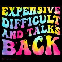 Expensive Difficult and Talks Back Groovy Mothers' Day Polo thumb 3