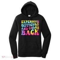 Expensive Difficult and Talks Back Groovy Mothers' Day Women's Hoodie thumb 0