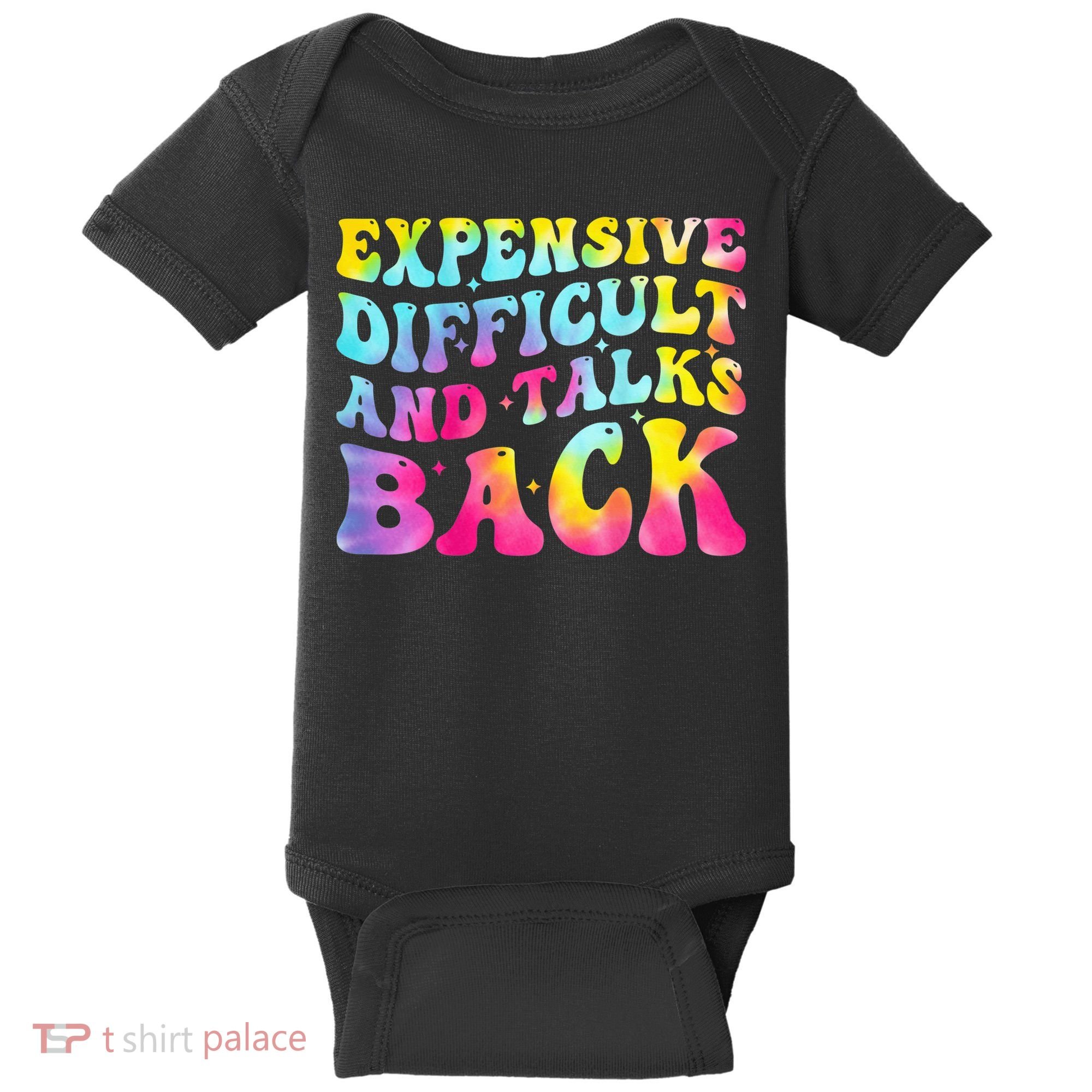 Expensive Difficult and Talks Back Groovy Mothers' Day Baby Bodysuit