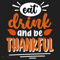 Eat Drink And Be Thankful Thanksgiving Women's Sweatshirt thumb 2