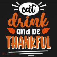 Eat Drink And Be Thankful Thanksgiving Toddler Hoodie thumb 2