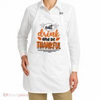 Eat Drink And Be Thankful Thanksgiving Apron thumb 2