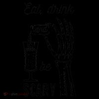 Eat Drink And Be Scary Halloween Party Design Coffee Mug thumb 5