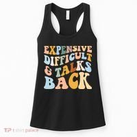 Expensive Difficult And Talks Back Mothers' Day Mom Life Women's Tank Top thumb 0