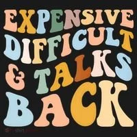 Expensive Difficult And Talks Back Mothers' Day Mom Life Toddler Hoodie thumb 2
