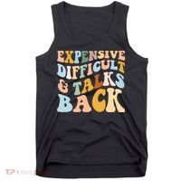 Expensive Difficult And Talks Back Mothers' Day Mom Life Tank Top thumb 0