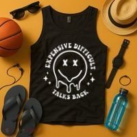 Expensive Difficult And Talks Back Mothers' Day Mom Life Tank Top thumb 4