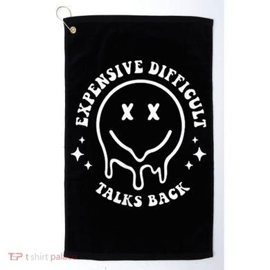 Expensive Difficult And Talks Back Mothers' Day Mom Life Golf Towel