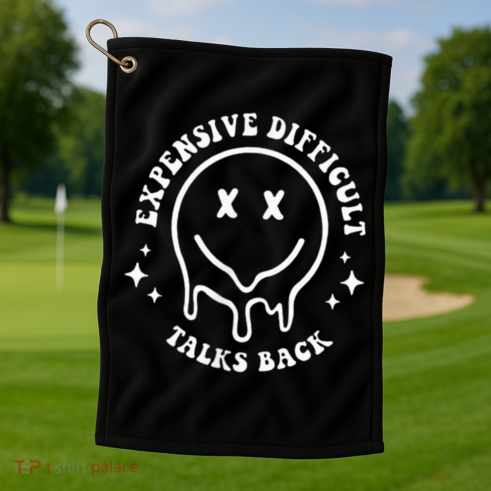 Expensive Difficult And Talks Back Mothers' Day Mom Life Golf Towel