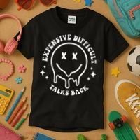 Expensive Difficult And Talks Back Mothers' Day Mom Life Kids T-Shirt thumb 3