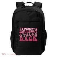 Expensive Difficult And Talks Back Mothers' Day Mom Life Backpack thumb 0