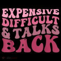 Expensive Difficult And Talks Back Mothers' Day Mom Life Mousepad thumb 1