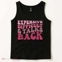 Expensive Difficult And Talks Back Mothers' Day Mom Life Tank Top thumb 2