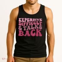 Expensive Difficult And Talks Back Mothers' Day Mom Life Tank Top thumb 3
