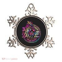 Expensive Difficult And Talks Back Mothers Day Ornament thumb 0