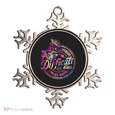 Expensive Difficult And Talks Back Mothers Day Ornament