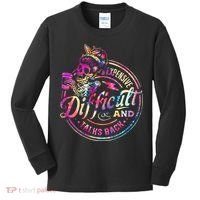 Expensive Difficult And Talks Back Mothers Day Kids Long Sleeve Shirt thumb 0