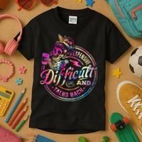 Expensive Difficult And Talks Back Mothers Day Kids T-Shirt thumb 3