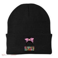 Expensive Difficult And Talks BacK Mother's Day Messy Bun Beanie thumb 0