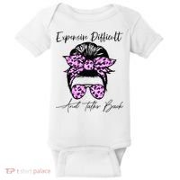 Expensive Difficult And Talks Back Messy Bun Leopard Pattern Baby Bodysuit thumb 0