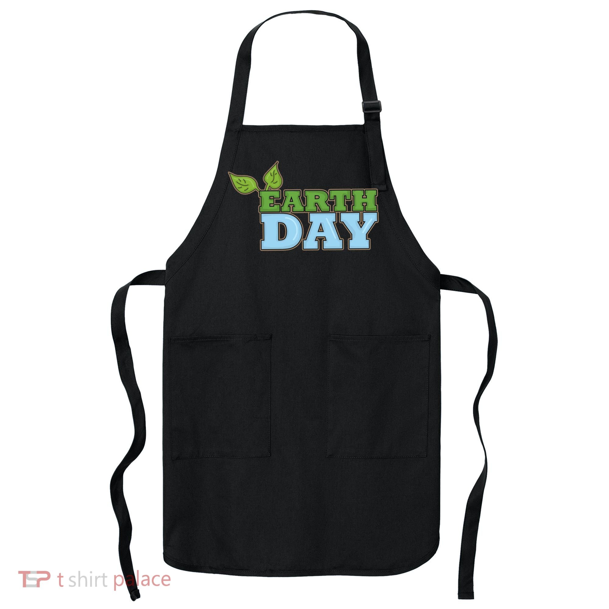 Earth Day Awareness Logo Apron