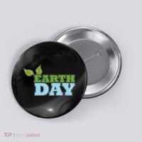 Earth Day Awareness Logo Button thumb 0