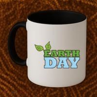 Earth Day Awareness Logo Coffee Mug thumb 2