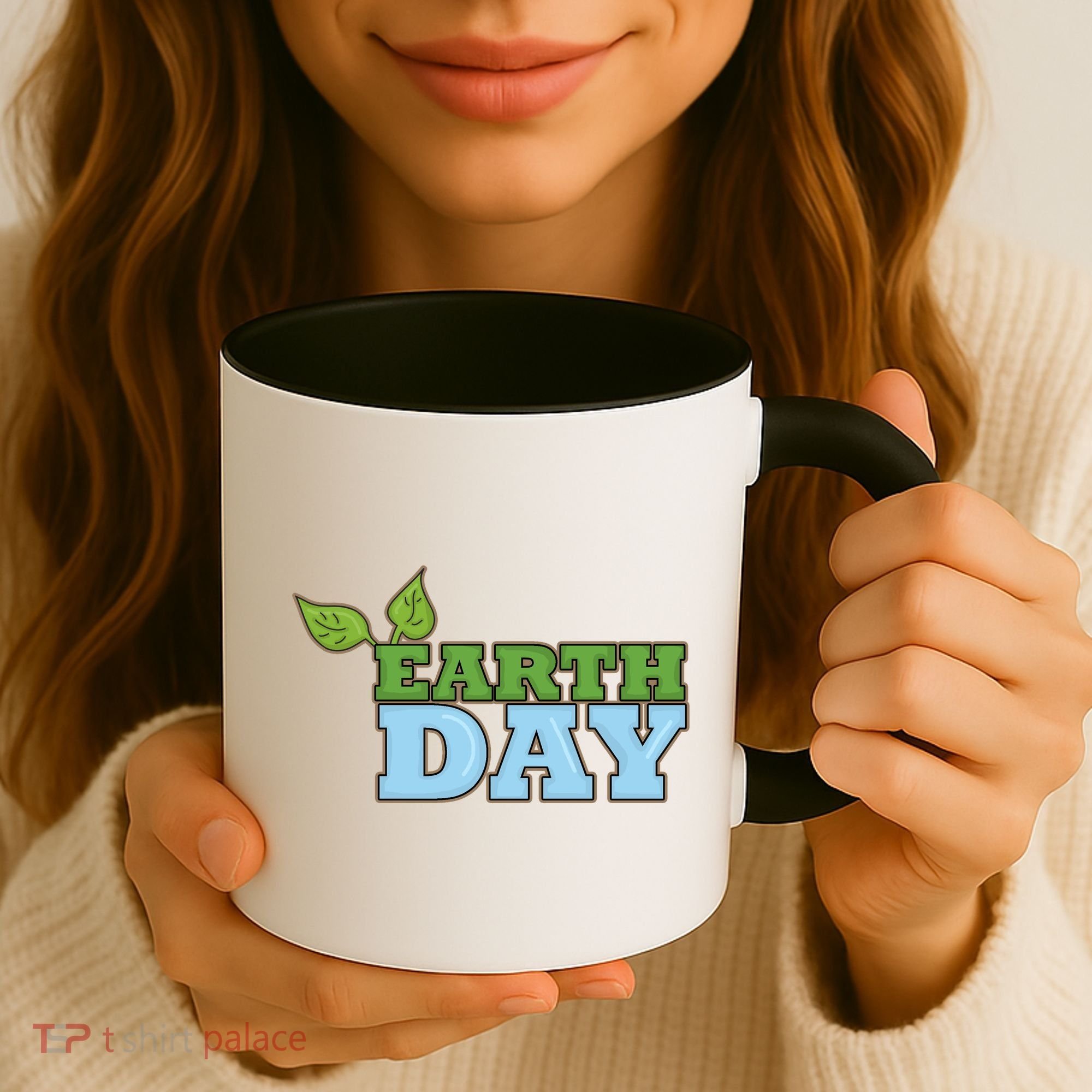 Earth Day Awareness Logo Coffee Mug