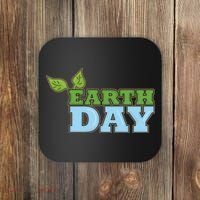 Earth Day Awareness Logo Coaster thumb 0