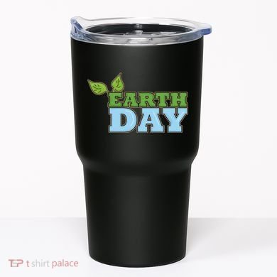 Earth Day Awareness Logo Tumbler