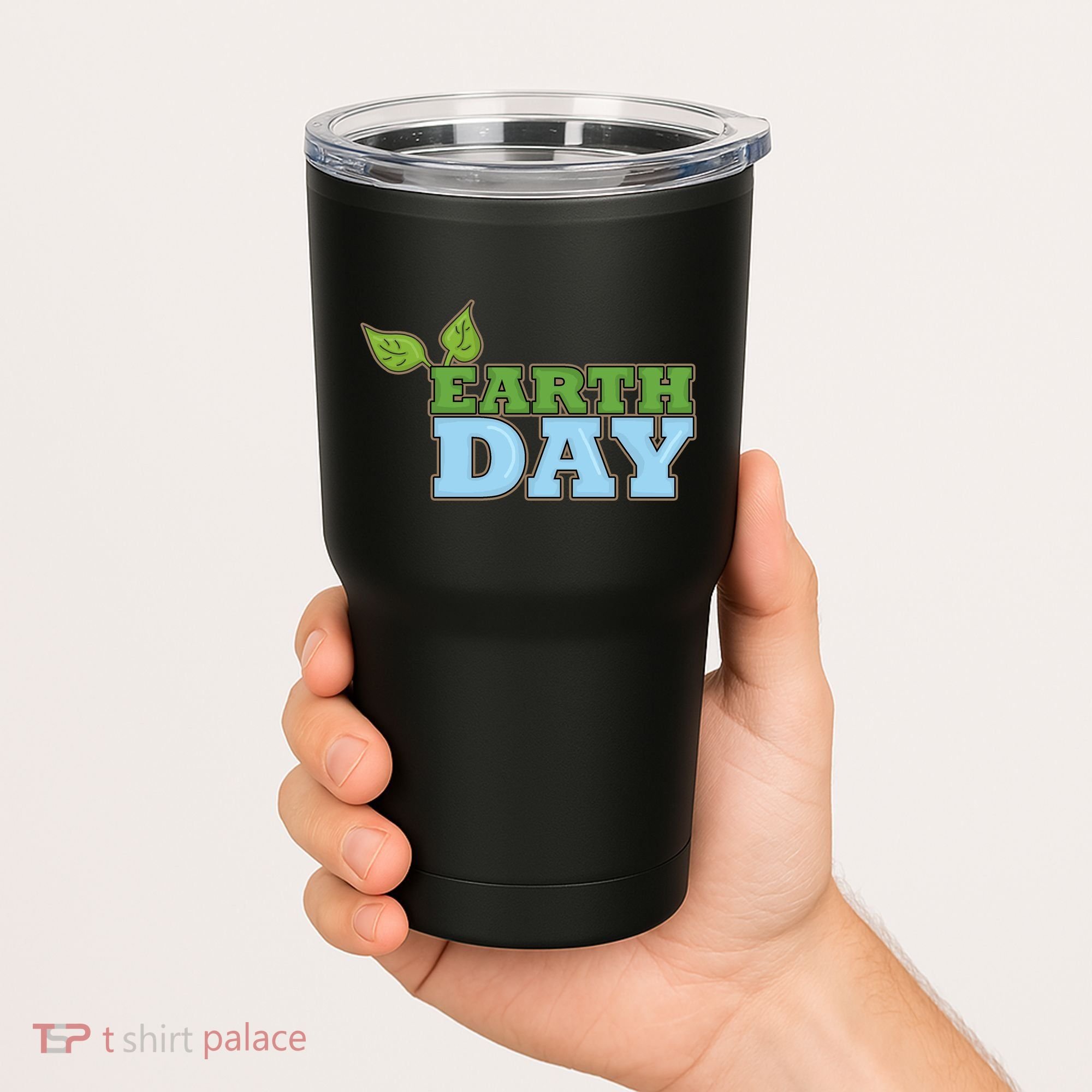 Earth Day Awareness Logo Tumbler
