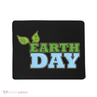 Earth Day Awareness Logo Mousepad